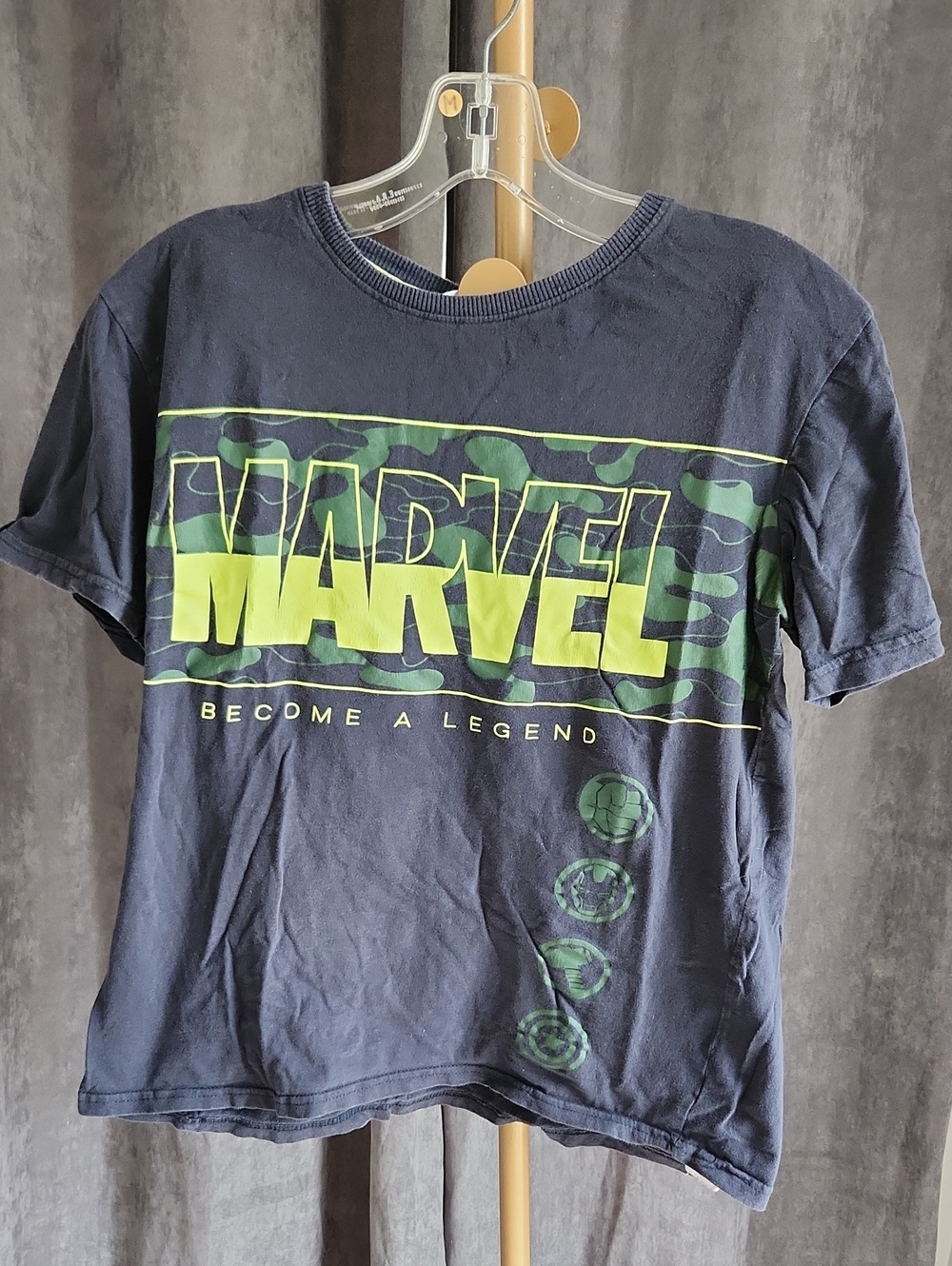 Marvel Kids Navy Blue Graphic Tee - Become a Legend